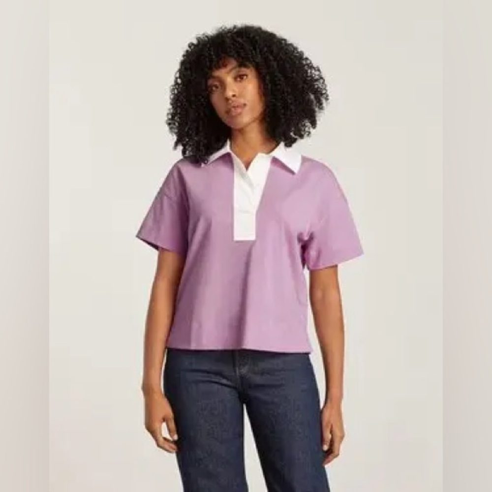 NWT Everlane The Retro Jersey Polo